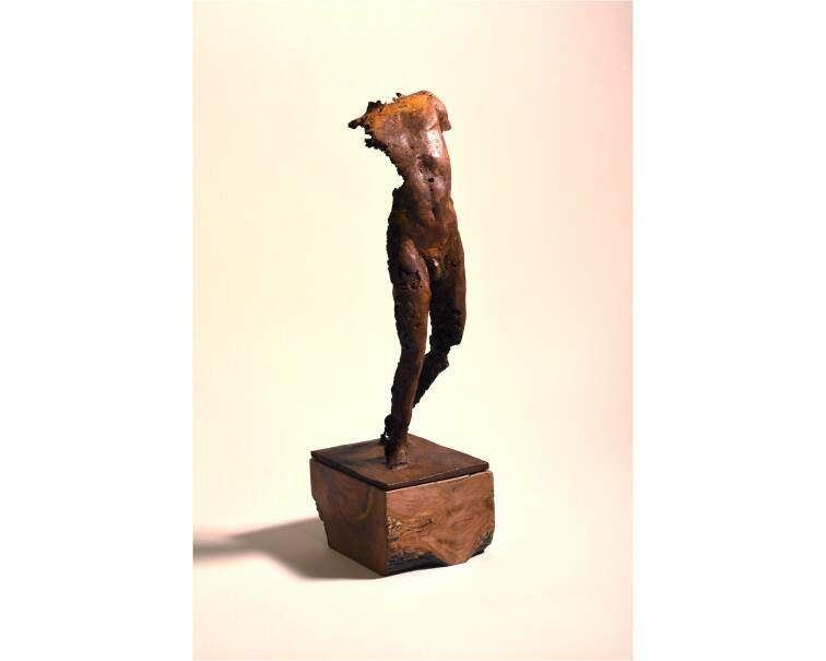 melkart iron sculpture by Spanish artist Pablo Lara