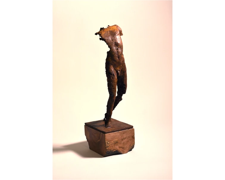 melkart iron sculpture by Spanish artist Pablo Lara