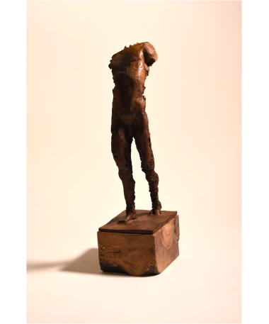 melkart iron sculpture by Spanish artist Pablo Lara