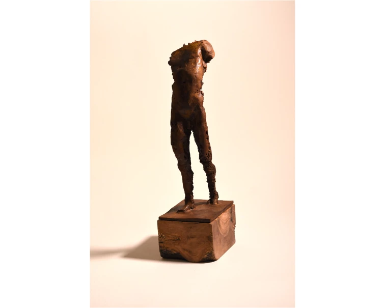 melkart iron sculpture by Spanish artist Pablo Lara