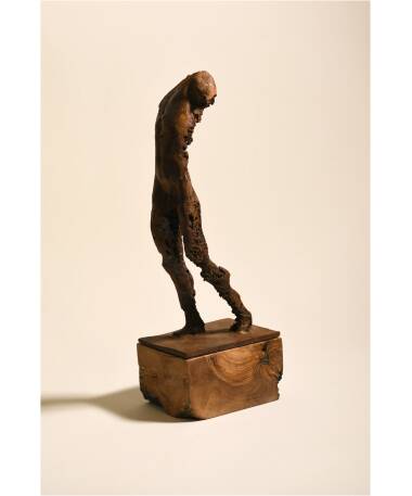 melkart iron sculpture by Spanish artist Pablo Lara
