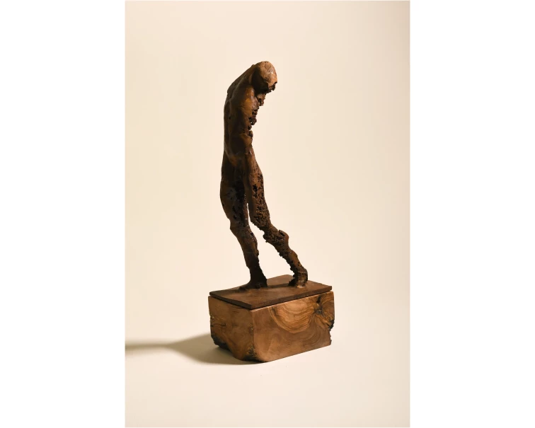 melkart iron sculpture by Spanish artist Pablo Lara