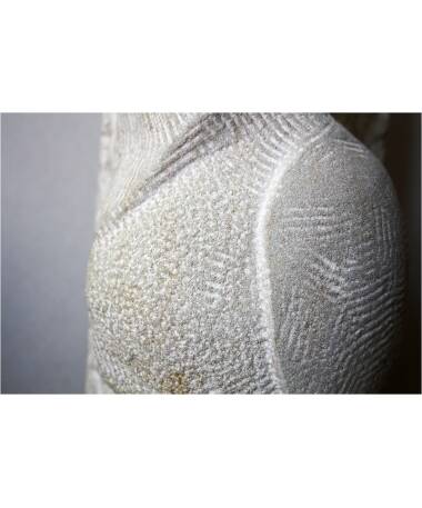 buho stone sculpture by Spanish artist Pablo Lara