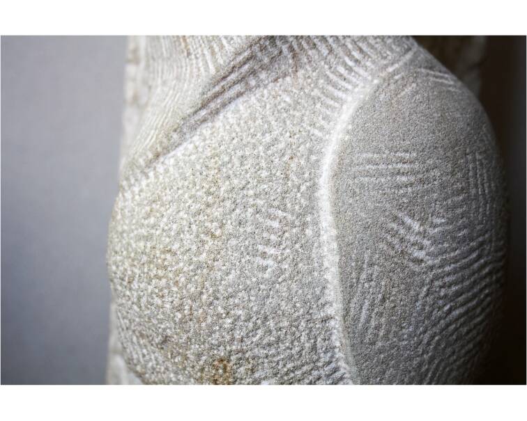 buho stone sculpture by Spanish artist Pablo Lara