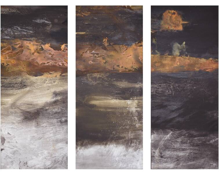 Taranta abstract painting by Spanish artist Pablo Lara