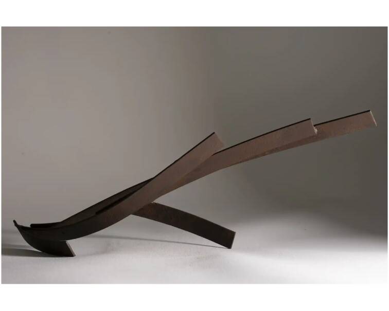 liviana iron abstract sculpture by artist pablo lara