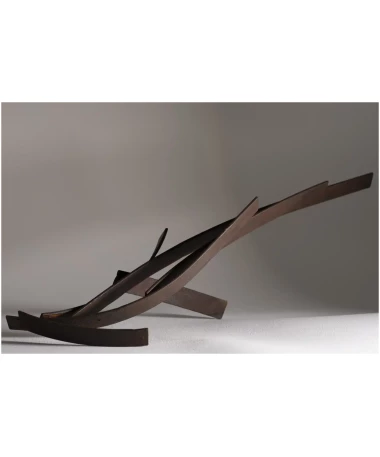liviana iron abstract sculpture by artist pablo lara