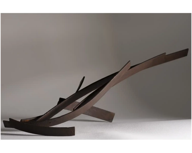 liviana iron abstract sculpture by artist pablo lara