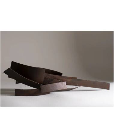 pajarona iron abstract sculpture by artist pablo lara