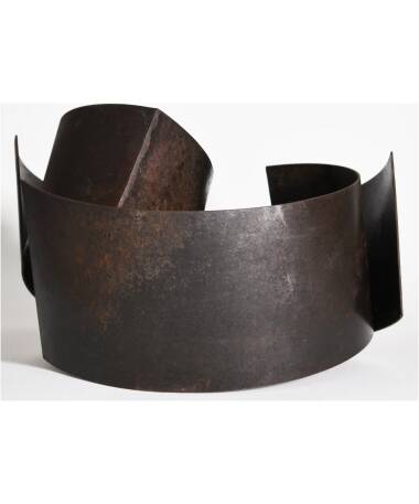 tao iron abstract sculpture by artist pablo lara