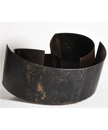tao iron abstract sculpture by artist pablo lara