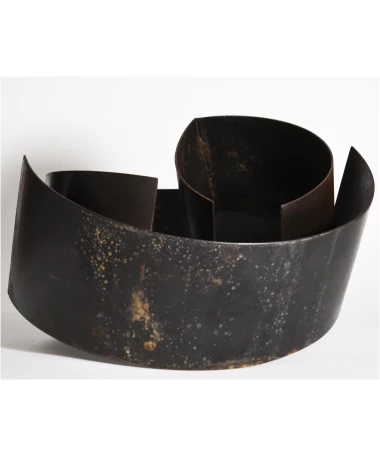 tao iron abstract sculpture by artist pablo lara