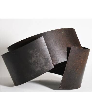 tao iron abstract sculpture by artist pablo lara