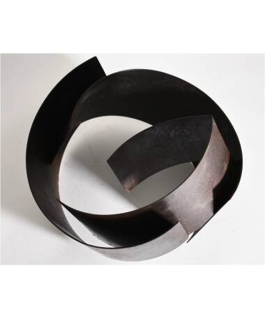 tao iron abstract sculpture by artist pablo lara