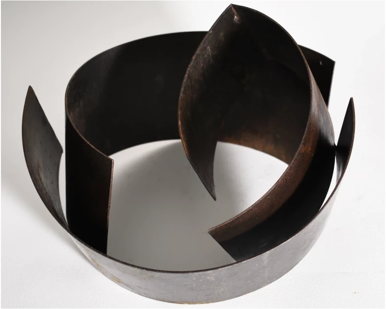 tao iron abstract sculpture by artist pablo lara