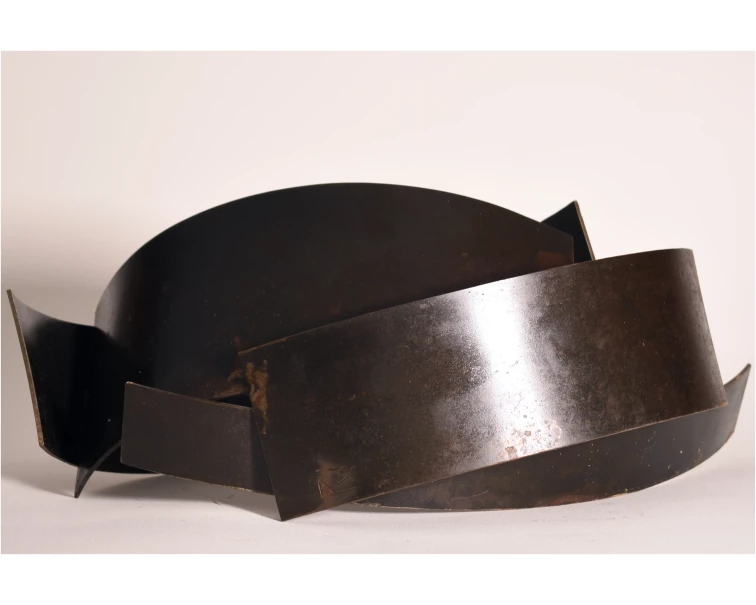 mana iron abstract sculpture by artist pablo lara