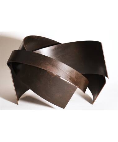 roal iron abstract sculpture by artist pablo lara