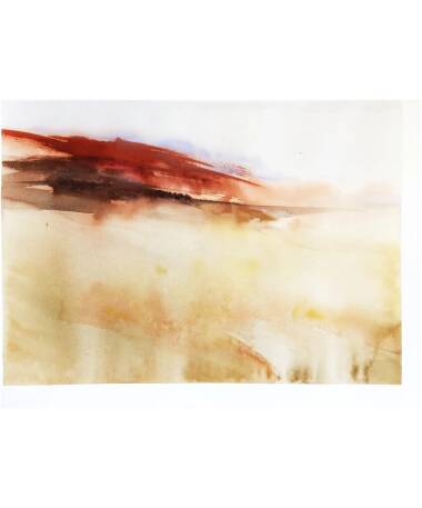 abstract watercolor painting by artist pablo lara