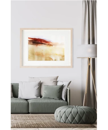 abstract watercolor painting by artist pablo lara