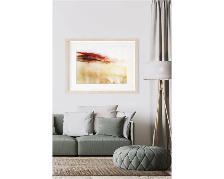 abstract watercolor painting by artist pablo lara