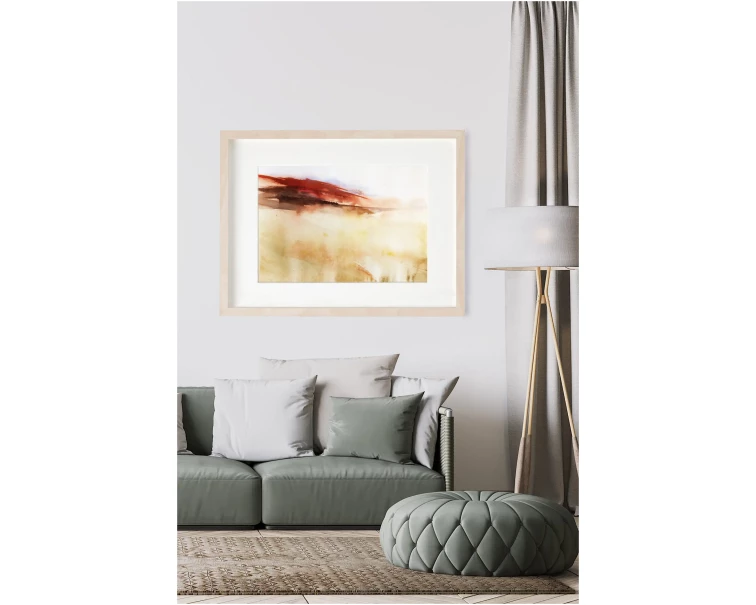 abstract watercolor painting by artist pablo lara