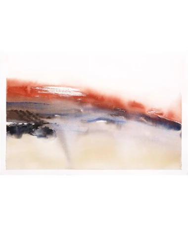abstract watercolor painting by artist pablo lara