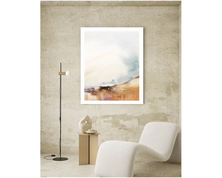 abstract watercolor painting by artist pablo lara