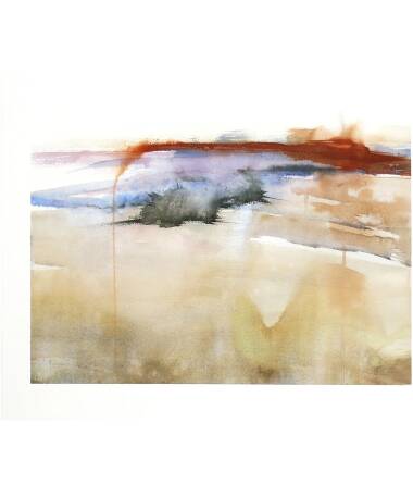 abstract watercolor painting by artist pablo lara