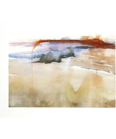abstract watercolor painting by artist pablo lara