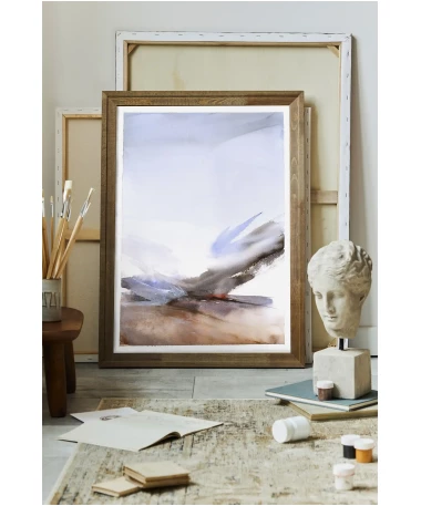 abstract watercolor painting by artist pablo lara