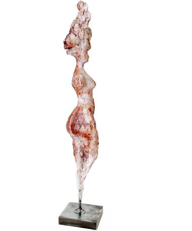 Gar Anat marble sculpture by artist pablo lara