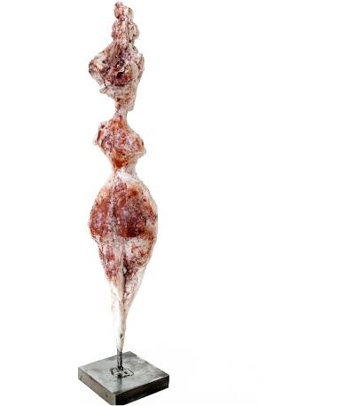 Gar Anat marble sculpture by artist pablo lara