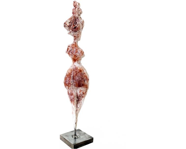 Gar Anat marble sculpture by artist pablo lara