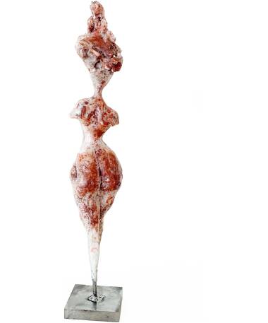 Gar Anat marble sculpture by artist pablo lara