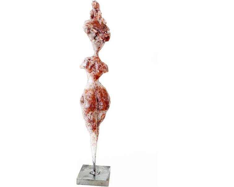 Gar Anat marble sculpture by artist pablo lara