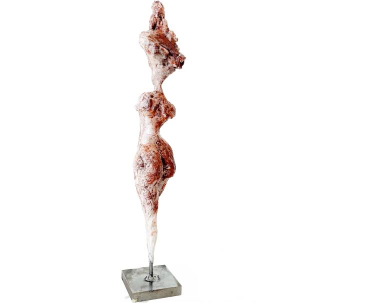 Gar Anat marble sculpture by artist pablo lara