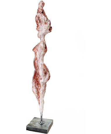 Gar Anat marble sculpture by artist pablo lara