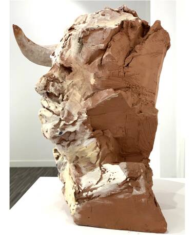 minotaur sculpture by pablo lara