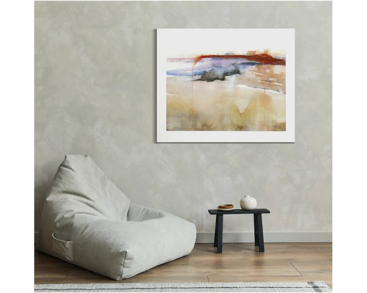 abstract watercolor painting by artist pablo lara